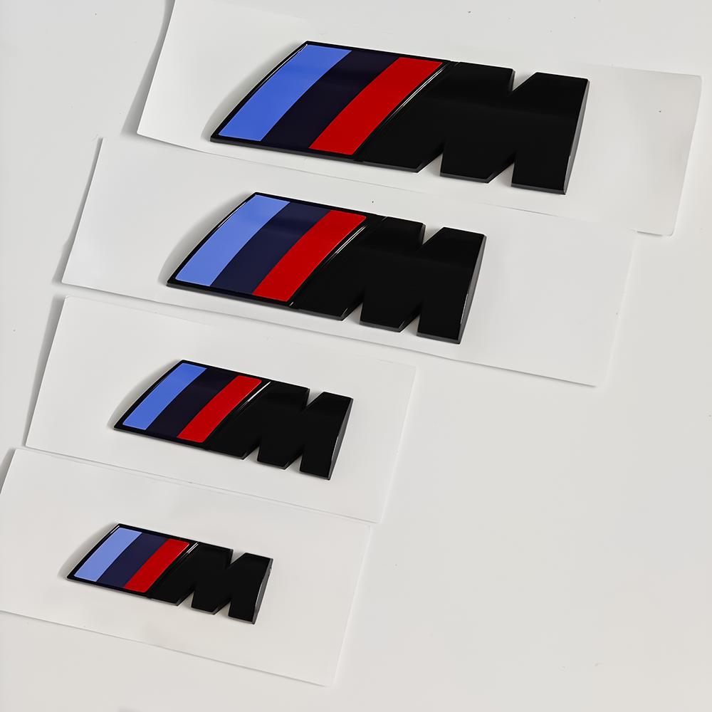 45 мм 55 мм 73 мм 90 мм Для BMW M M3 M5 M6 E90 F30 E46 G20 E36 Автомобильные Наклейки Эмблемы на Крыло Стороны Задний Багажник Логотип M Аксессуары