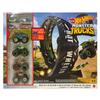 Hot Wheels Monster Truck Big Loop Challenge Play Set Car Play Monster Truck X Mini Car X Total of 8 Units Years Old and HGV15 [Mini Set] 4, 4, [4 Up]