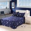 Простыня со звездным небом, покрывало с изображением падающих звезд, мягкая удобная верхняя простыня, декоративное постельное белье, 3 шт., простыня для домашнего декора