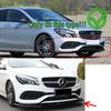 Сплиттер спойлер для обвеса переднего бампера для Mercedes Benz CLA Class C117 W117 CLA180 200 220 260 2016-2019