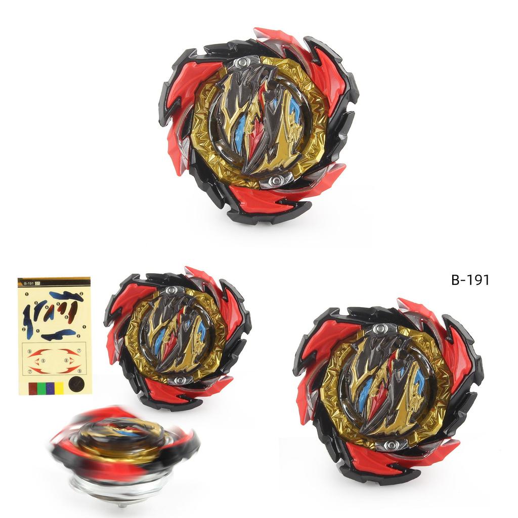 B-191-01 Черный сплав Боевой волчок Игрушка Одинарная упаковка Гиро 67,8 г