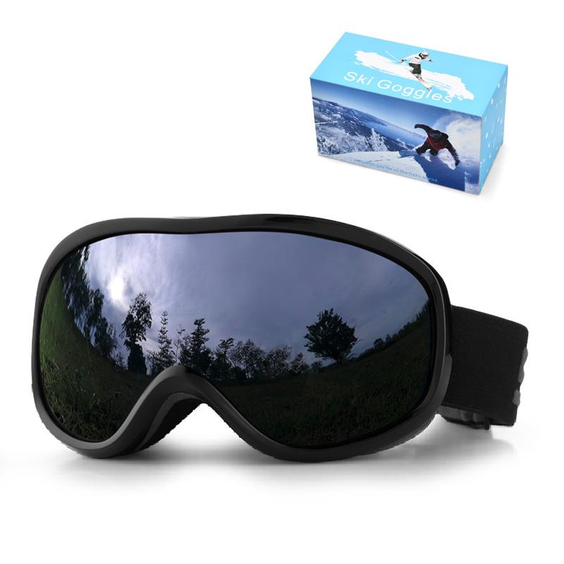 Spherical Ski Goggles Ski Goggles Double-layer Anti-fog Men's and Women's Outdoor Ski Glasses
