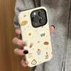 Хлеб кофе применимо Apple 17promax мультфильм милый iPhone16Pro линза все включено два в одном