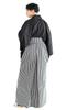 Haori Hakama Set Hakama Hakama Haori Kimono Family [KYOETSU] Men's (No Crest, Black, M)