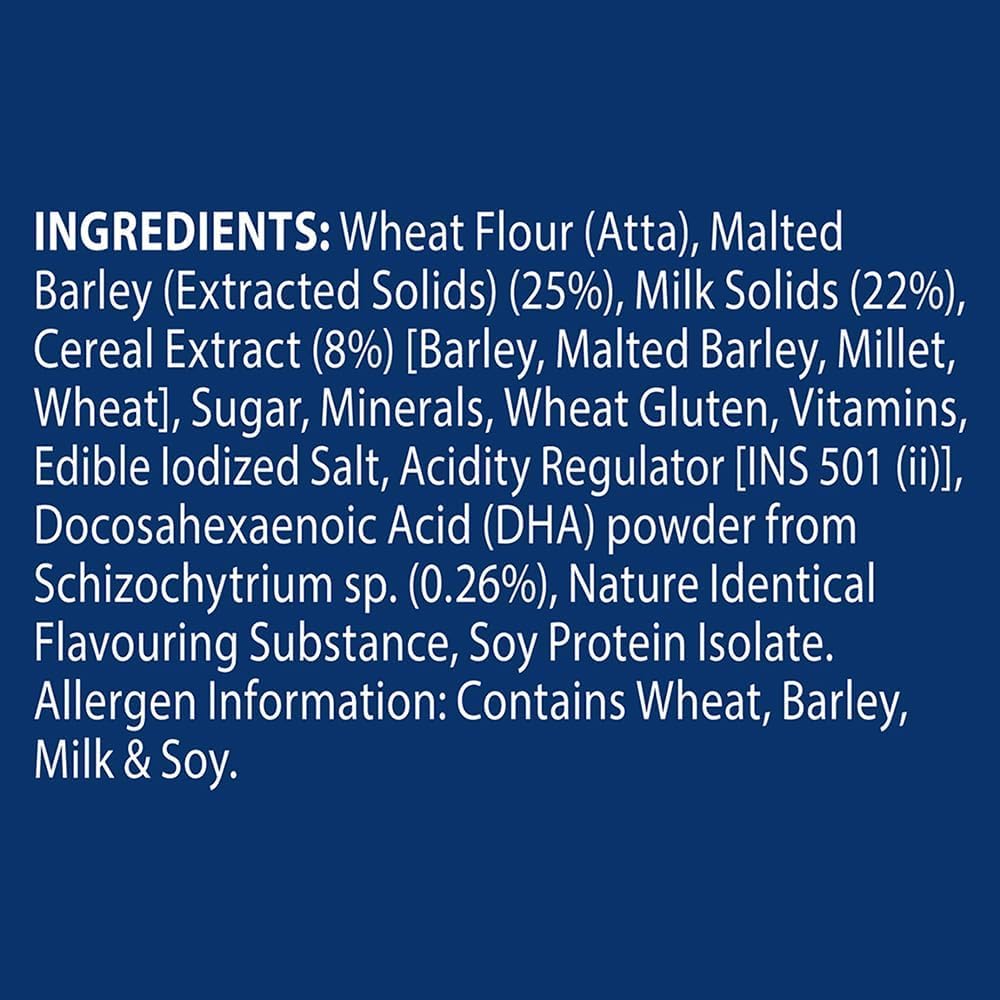 Horlicks Junior Ванильный Питательный Напиток Для Малышей 500 г Банка С Витаминами И Минералами