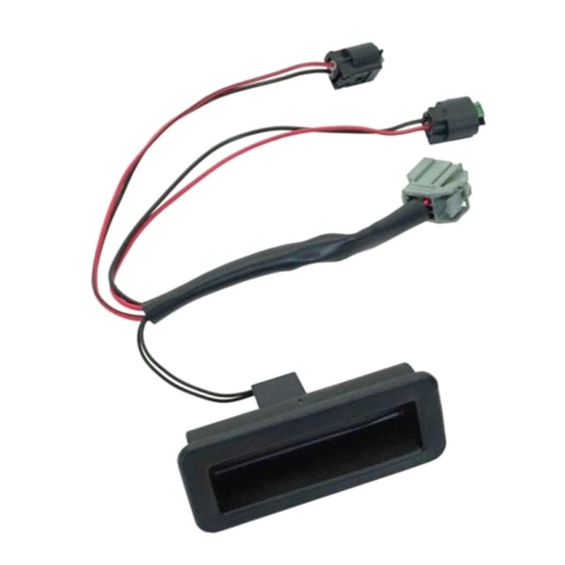 Compatible for LR073594 Car Tailgate Door Release Rear Trunk Lock Release Boot Switch Button Outside Lock Assembly