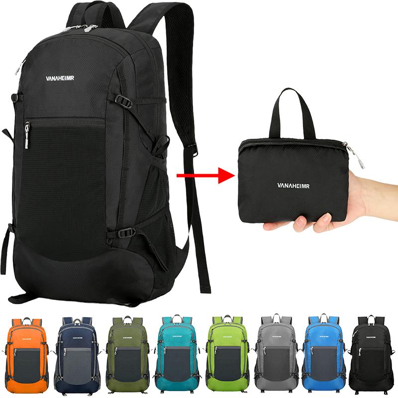 Foldable Multi-functional Outdoor Lightweight Hiking Backpack, Folding Backpack, Travel Water-resistant Daily Backpack