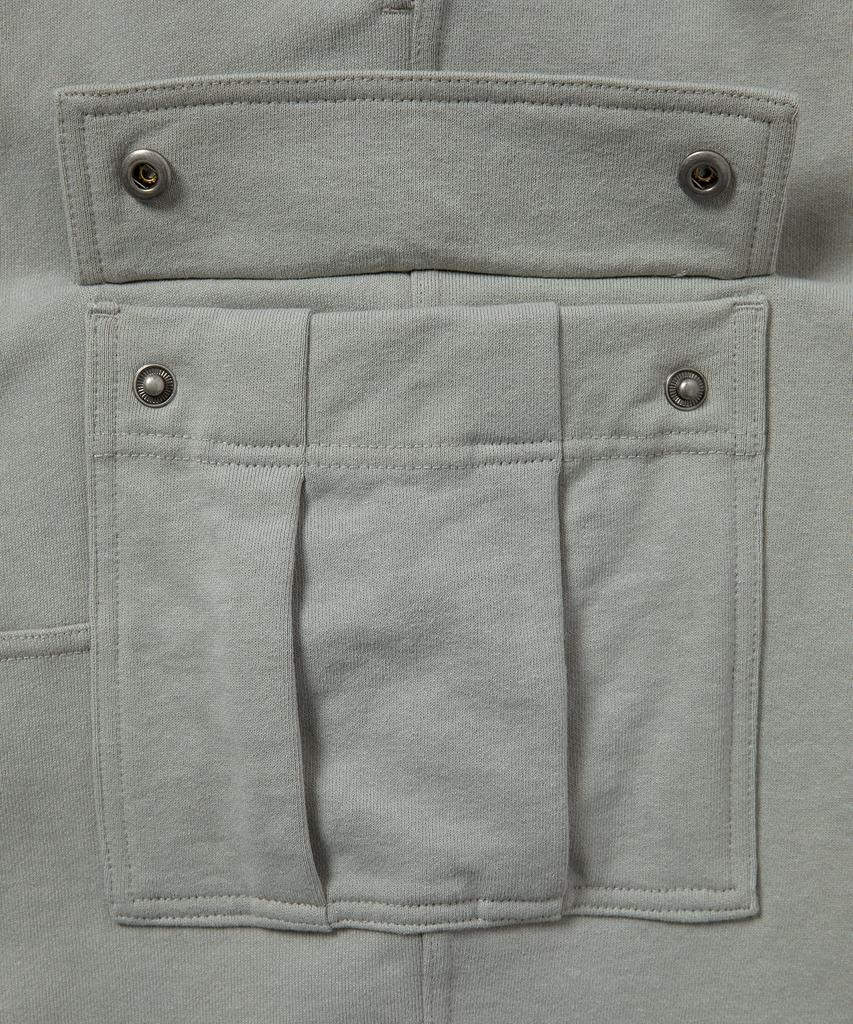 THISISNEVERTHAT Cargo Sweatpant Moss Gray