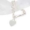 [Used] TIFFANY/Tiffany 925 Heart Tag Bracelet/j62-2