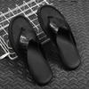 Модные повседневные тапочки в уличном стиле для мужчин, летние мужские пляжные сандалии, нескользящие мужские шлепанцы, уличные тапочки, быстросохнущие, для купания в воде