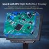 Настольный цифровой микроскоп для взрослых 10X 430X увеличение с 8,0-дюймовым IPS-экраном 52 МП фото 4K видео встроенный
