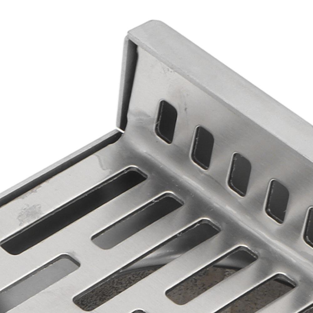 Right Angle Design Corner Floor Drain 304 Stainless Steel Wall Corner Drain Laundry Room