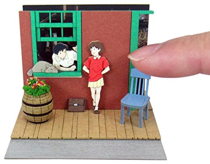 Sankei Studio Ghibli Mini Whisper of the Heart Welcome to Earth Shop Paper Craft Non-Scale MP07-55