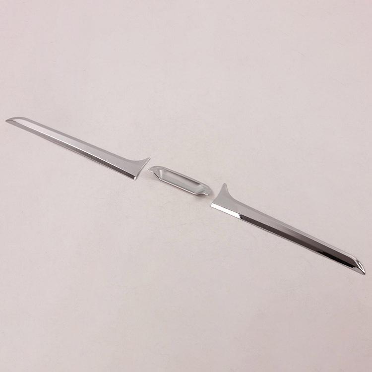 2019 L200/TRITON ABS Задняя накладка Комплект из 3 штук - Гальванизированный декоративный боковой молдинг