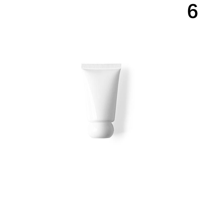 Белый 30 г косметический мягкий тюбик лосьон для рук крем шампунь жидкий контейнер тюбик пустой флакон портативный дорожный флакон для шампуня