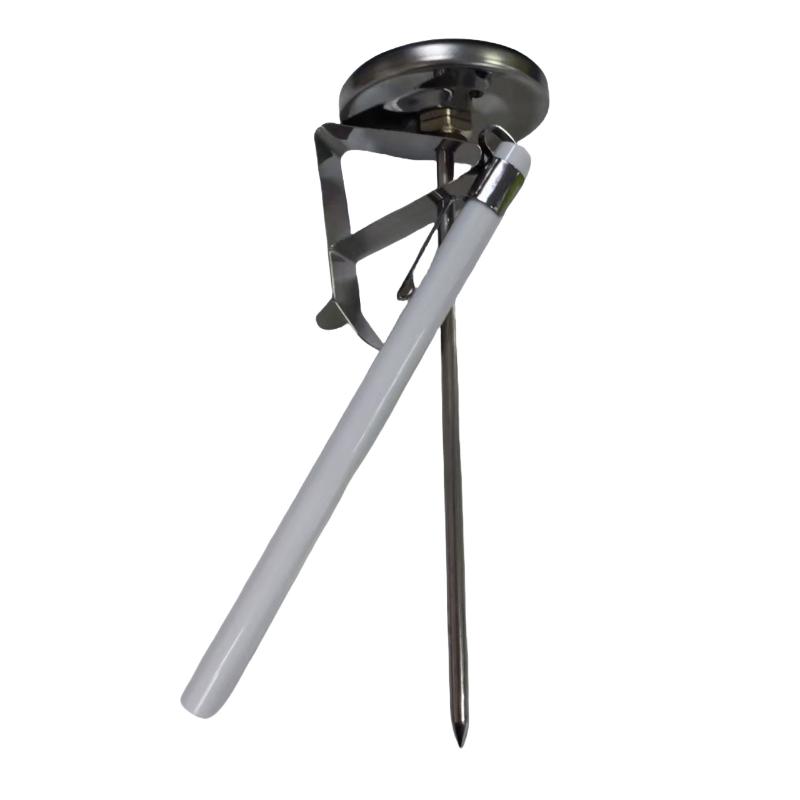 1 Piece Mechanical Probe Temperature Gage Dial F/C Kitchen Tools Food Liquid Milk Coffee Thermometer