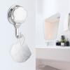 3 PCS Silver Suction Cup Hook ABS Towel Hook Convenient Robe Hook  Flat Smooth Surface