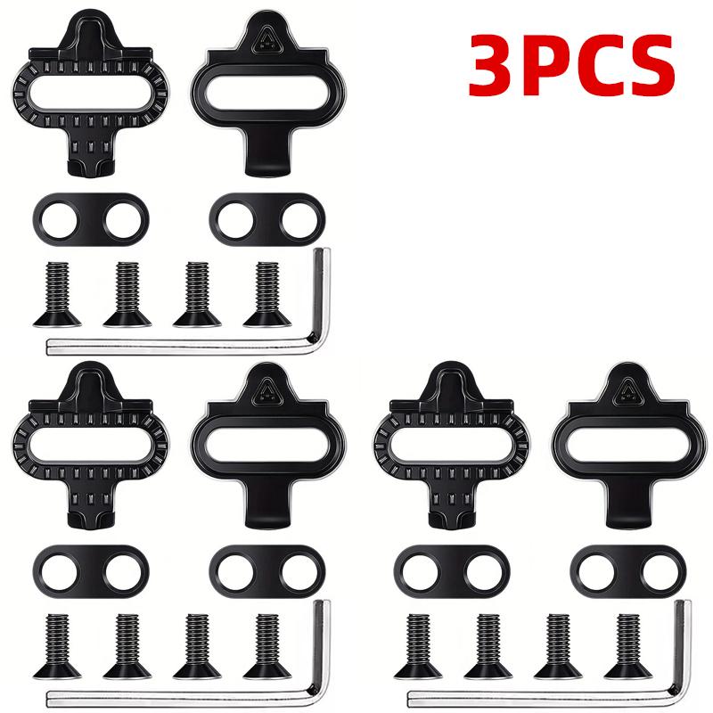 Mountain Bike Shoes Cleats for Shimano SH51 SPD MTB Cleats Set Multi-Release Pedal Cleat Cycling Shoe Calas Tocas Bicycle Riding