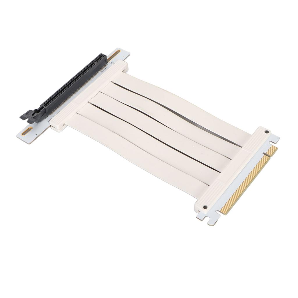 PCIE 4.0 X16 Riser Cable 90 Degree Extension Cable High Speed Vertical Mount Gaming Riser Cable