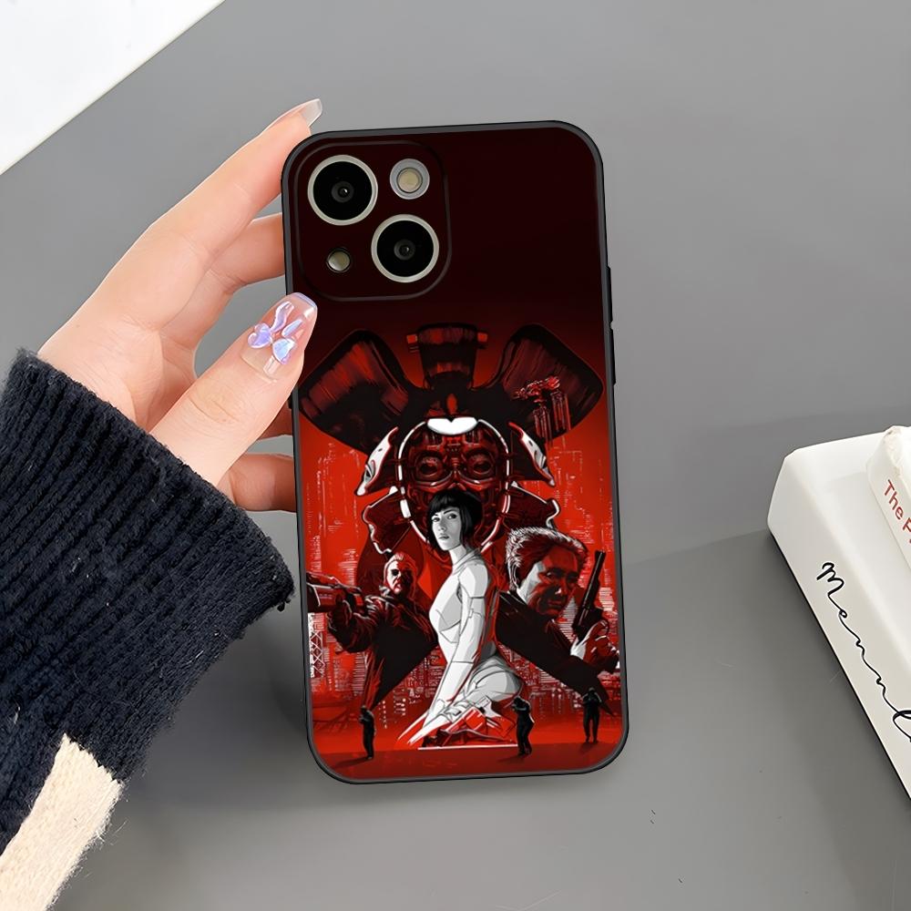 Чехол для телефона в стиле аниме G-Ghost In The Shell для iPhone 17 Pro Max 16 15 14 Pro Max 13 Mini 11 12 Xr X Xs SE Plus Задняя крышка