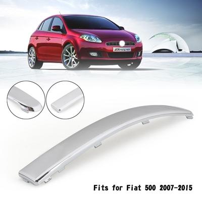 Хромированная правая передняя накладка молдинг бампера для Fiat 500 2007-2015