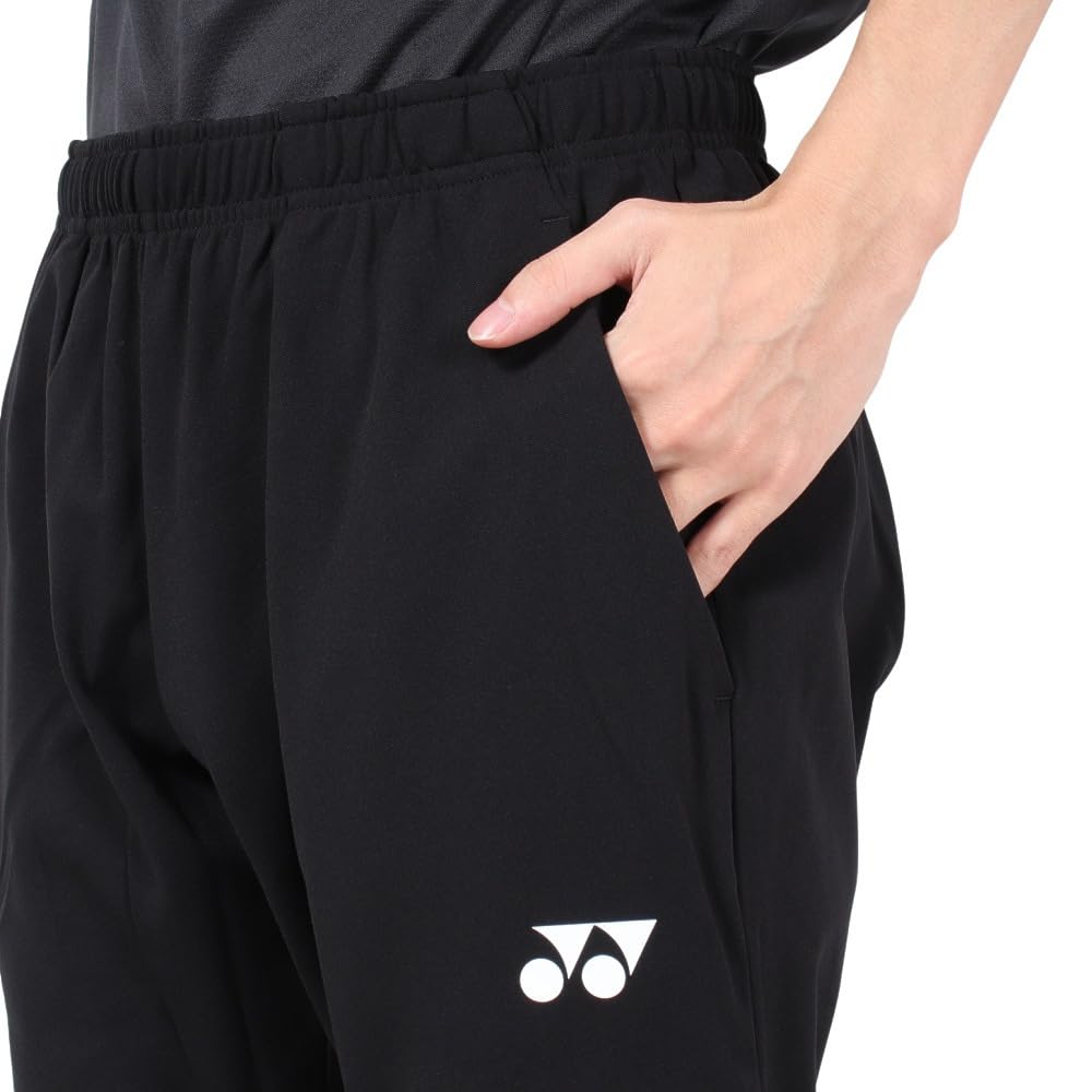 YONEX Теннисная одежда Тренировочные брюки Брюки Защита от холода Разминочные RWX24006-007 (Черный/L/Мужской)