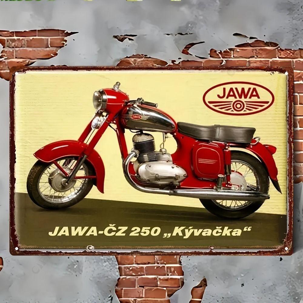 Moto Metal Interior Plaque In the Garage In the Bar On the Wall 20x30cm