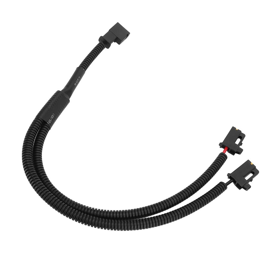 Car Horn 1 to 2 Connector Wiring Harness Plug and Play Y Type Horn Splitter Adapter for REIZ CROWN VIOS FJ CRUISER