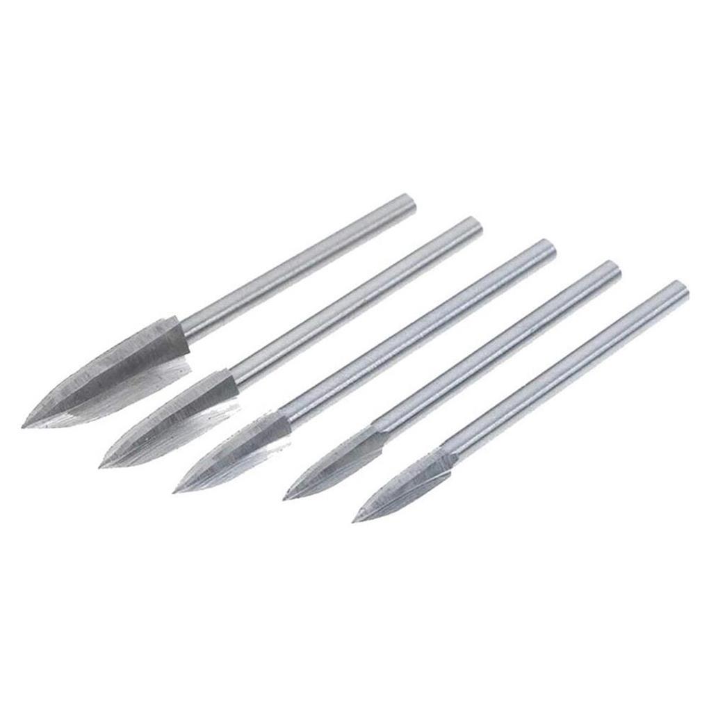5 шт. Плотницкие инструменты Деревообрабатывающий гравировальный набор сверл Аксессуары Сверлильный компонент Плотницкий набор головок