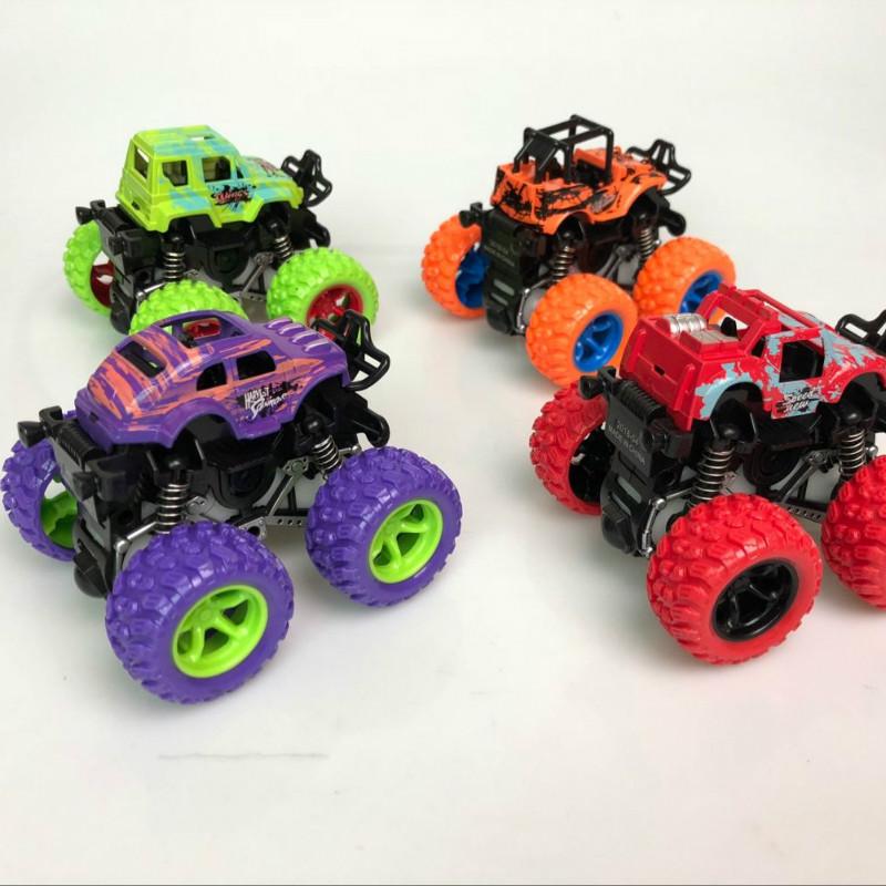 Инерционный полноприводный багги для детей и мальчиков, модель автомобиля, противопадающая игрушечная машина, динамичный трюковой автомобиль, самосвал