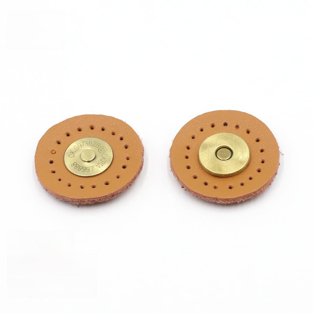 Аксессуары для сумок из натуральной кожи ручной работы своими руками из двух слоев с магнитной пряжкой