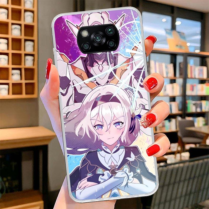 Чехол для телефона Honkai Star Rail Firefly для Xiaomi Poco F7 Ultra X7 X6 X5 Pro M7 Redmi 15C 15 13C 13 12C 12 10C 10 9A 9C 9T 9