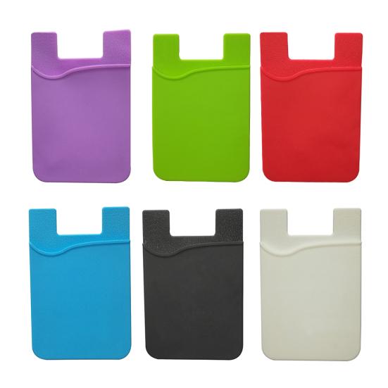 Умный силиконовый кошелек для мобильного телефона, держатель для кредитных карт и наличных денег
