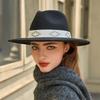 New Autumn and Winter Trend Personalized Hat Bowler Hat British Fashion Versatile Street Hat Woman