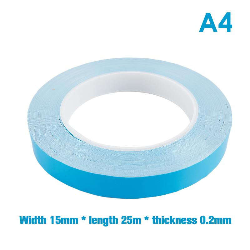 Двухсторонняя теплопроводная лента 25M/Roll для чипа Pcb привела прокладку радиатора