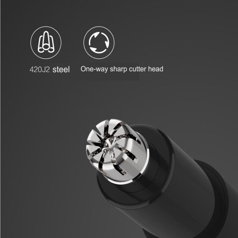 Xiaomi Электрический мини-триммер для волос в носу HN1, портативная машинка для стрижки волос в носу и ушах, водостойкий очиститель, инструмент для предотвращения повреждений