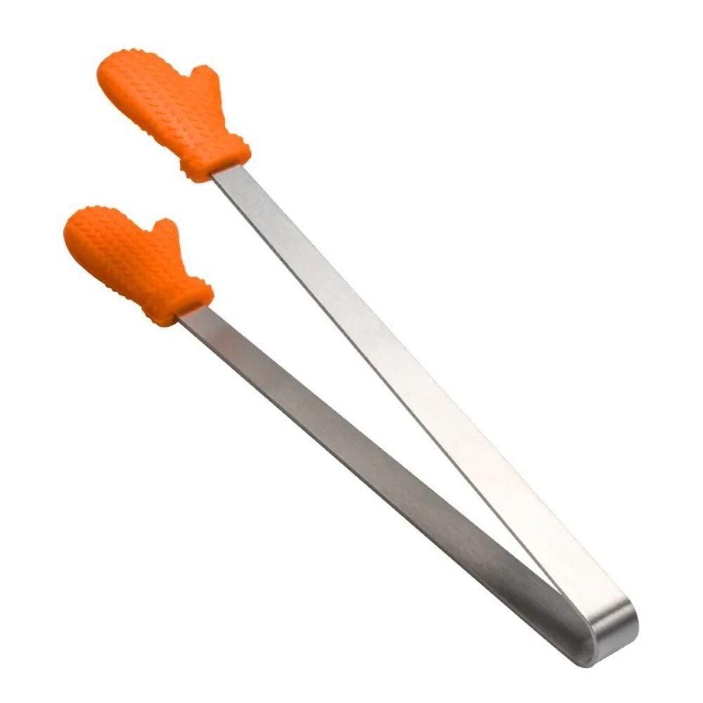 Hand-shaped Food Clips Non-slip Tweezers New Ice Cube Clip