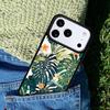 Palm tree Leaves Plant Flower mobile phone case Compatible with IPhone 17 16 15 14 13 12 11Pro Max 17 Air cover