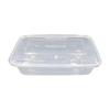 1500ml Disposable Rectangular Microwaveable Food Container
