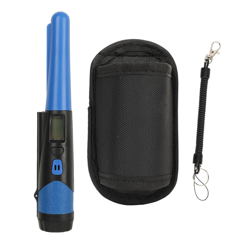 Hand Metal Detector with LCD Display Strap High Accracy 360 Degrees  Side Scanning Metal Detector