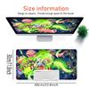 Alien Invasion Adventure Large Gaming Mouse Pad Nonslip Rubber Base Waterproof Desk Mat For Office Pc Laptop