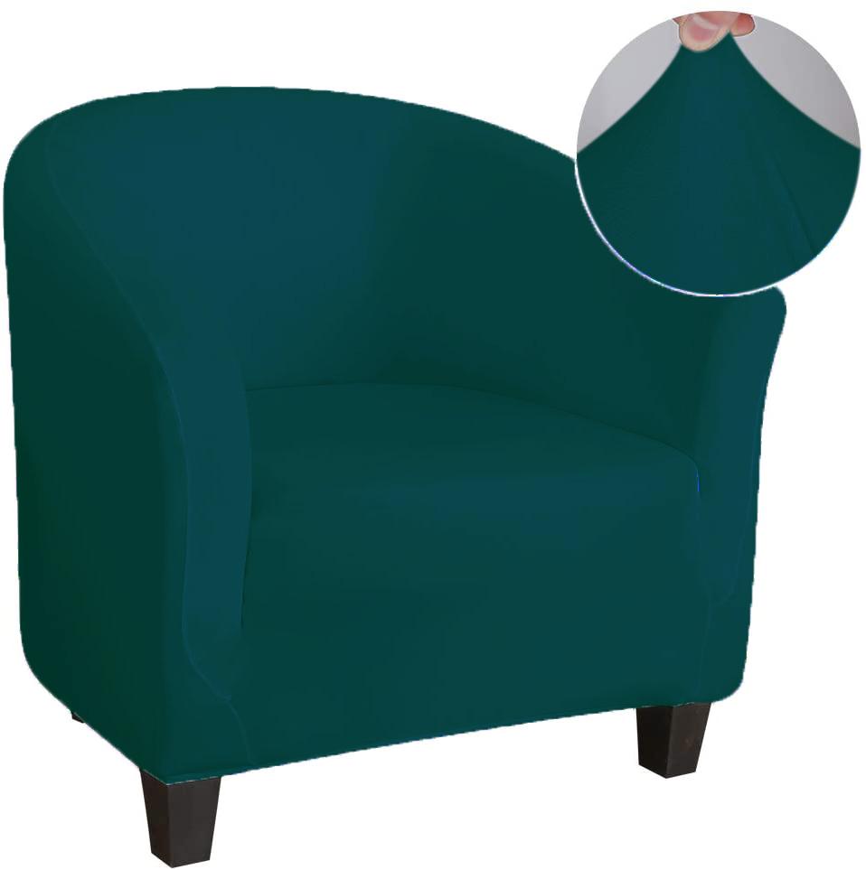 Чехол на клубный стул, эластичный чехол на стул для ванны, чехол для дивана, спандекс, диван, бар, учебная стойка, чехлы для гостиной