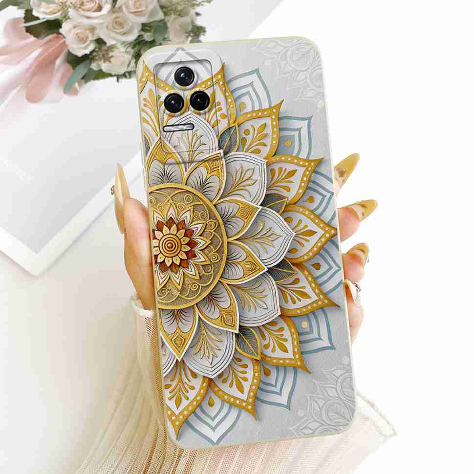 For Redmi K50 5G 22041211AC Case Luxury Butterfly Painting Silicone Back Cover For Redmi k50 K 50 5G Phone Cases Shockproof