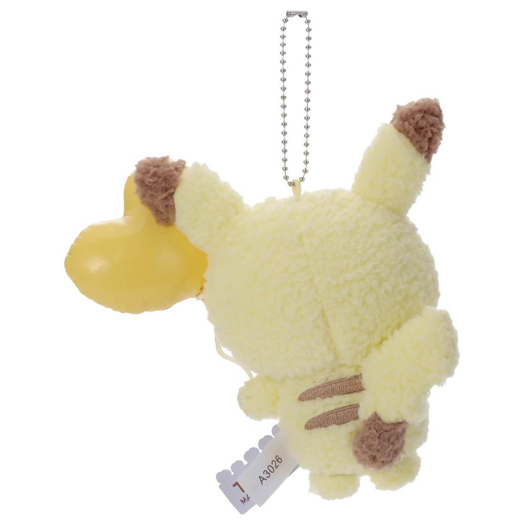 Takara Tomy Arts Pocket Monsters Pokepiece Plush Pikachu Mellow Heart 15cm