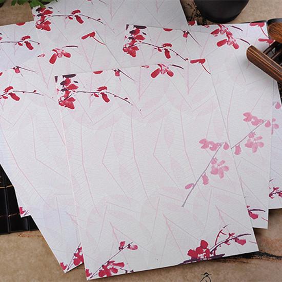 8Pcs Party Letter Paper Set Канцелярские принадлежности Школьный офисный блокнот для рисования Эскизный блокнот Канцелярские принадлежности