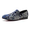 Fashion Floral Pattern Mens Comfortable Driving Loafers Light Moccasins Men Fashion Sequins Bling Party Wedding Flats