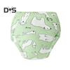 6 шт. нижнего белья для приучения к горшку, дышащие детские подгузники, герметичные трусики для приучения к горшку, регулируемые резинки, трусики для писания для малышей