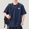 Jeep Men's Summer Pure Cotton Loose Fit Cooling Round Neck T-Shirt