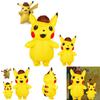 Classic And Fun Kids Adult Mascot Detective Pikachu Inflatable Costume Perfect For Halloween Celebrations