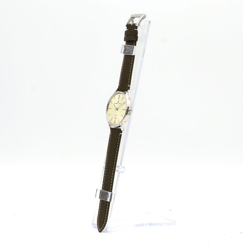 Б/у [Новый] Hamilton Jazzmaster Thinline Auto H38525811 Нержавеющая сталь Автоматический завод